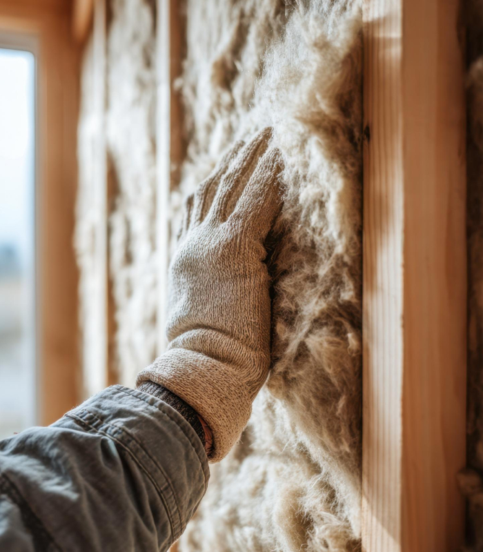 Installation d’isolation thermique dans une cloison intérieure par ABC du Bâtiment